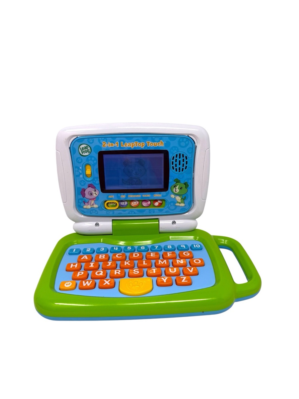 Leap Frog 2 in 1 Leaptop Touch Learning Educational  Kids Toy Laptop EUC